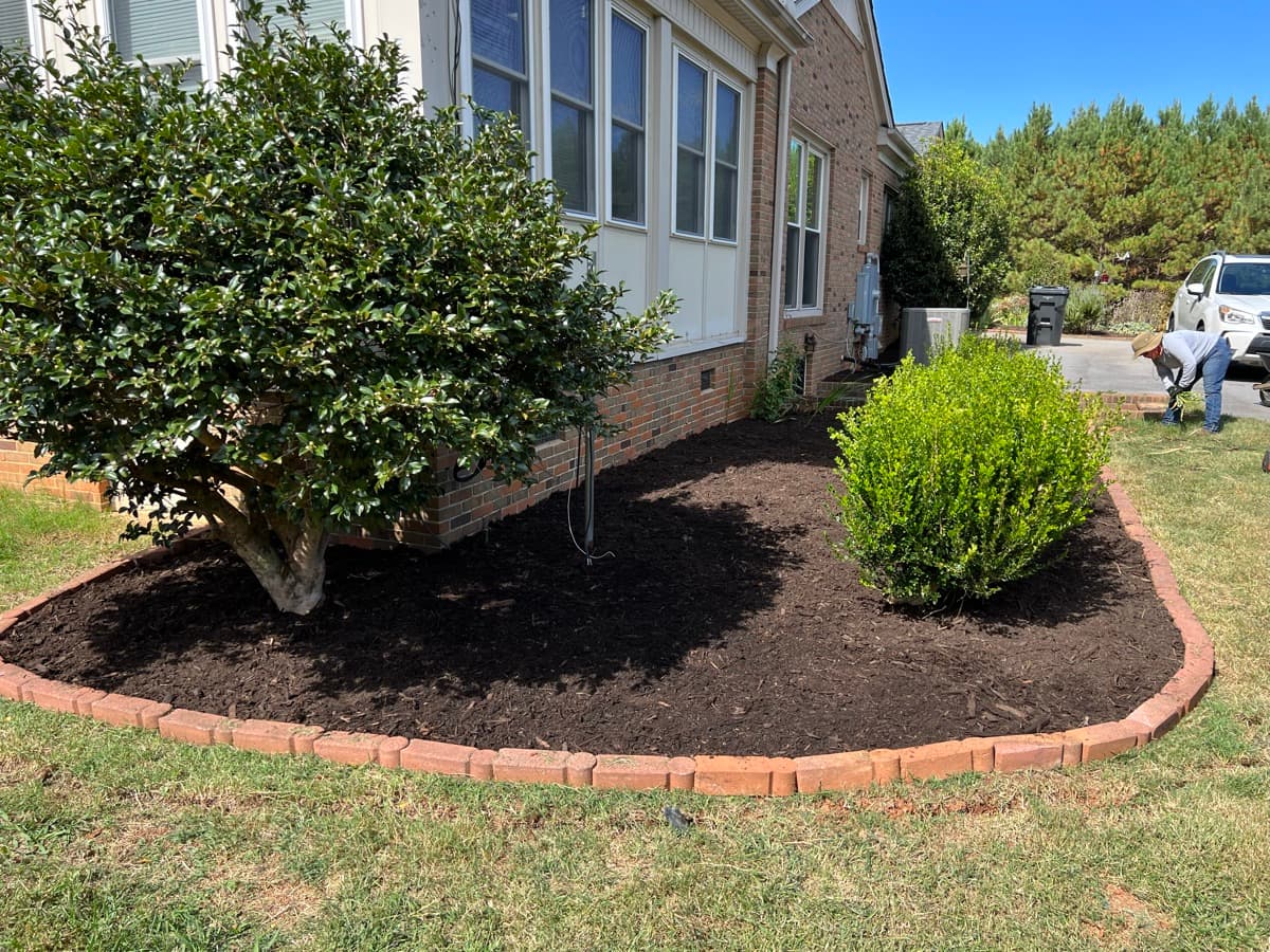 Marina Lawn Care — lawn care job photo