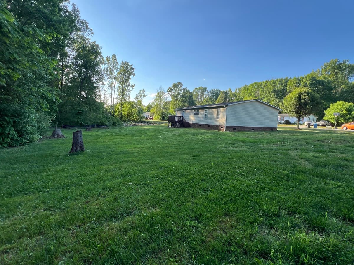 Marina Lawn Care — lawn care job photo